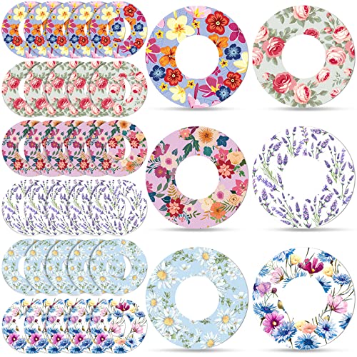 HANNEA 18Pcs Self Adhesive Patch Stickers for Freestyle Libre Sensor, Floral Print CGM Patch Tape, Non-woven Glucose Monitor CGM Patches Covers for Libre 3/2/1 Sensor HANNEA 18Pcs Self Adhesive Patch Stickers for Freestyle Libre Sensor, Floral Print CGM Patch Tape, Non-woven Glucose Monitor CGM Patches Covers for Libre 3/2/1 Sensor